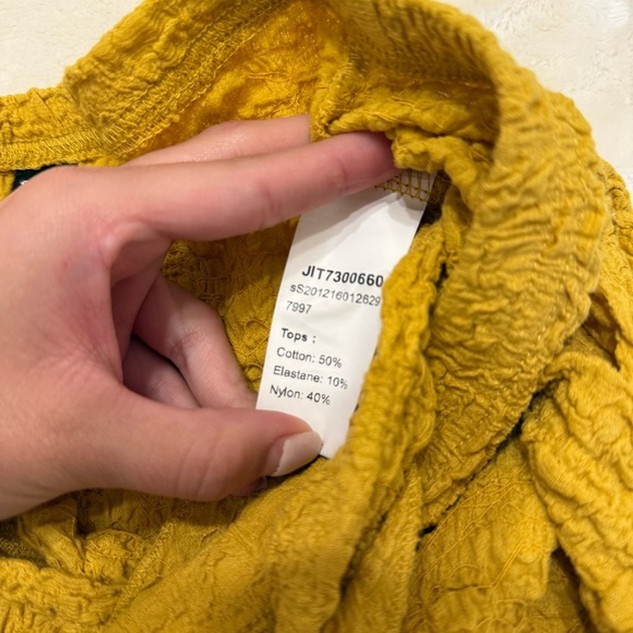 Shein Mustard Yellow Two-Piece Set XS - Picture 4 of 4